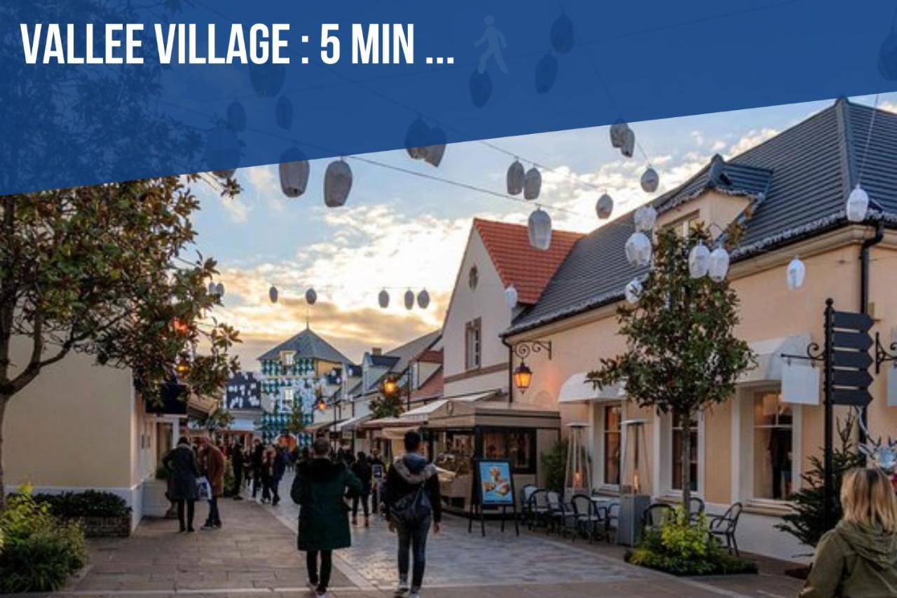Le Duplex - Disneyland - Rooftop - Wifi Montevrain Luaran gambar
