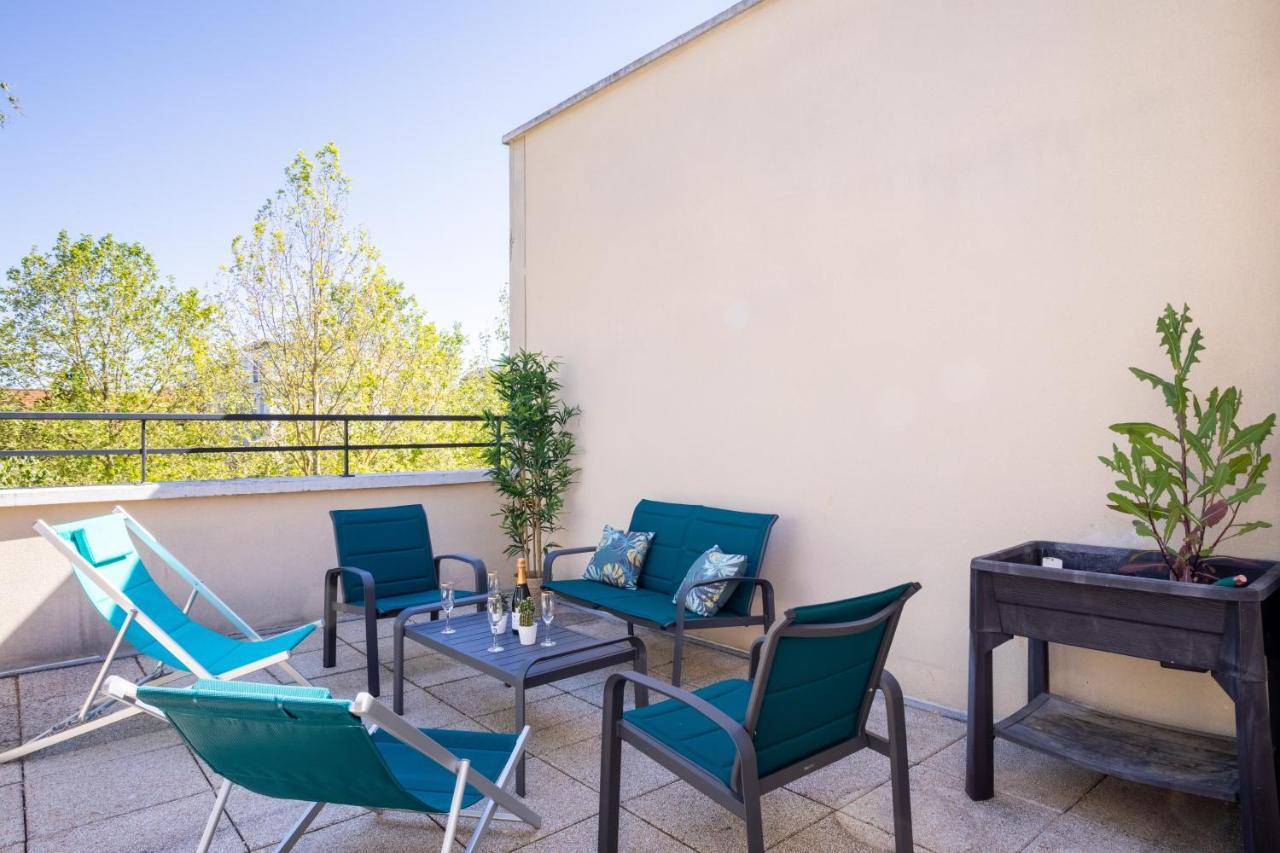 Le Duplex - Disneyland - Rooftop - Wifi Montevrain Luaran gambar